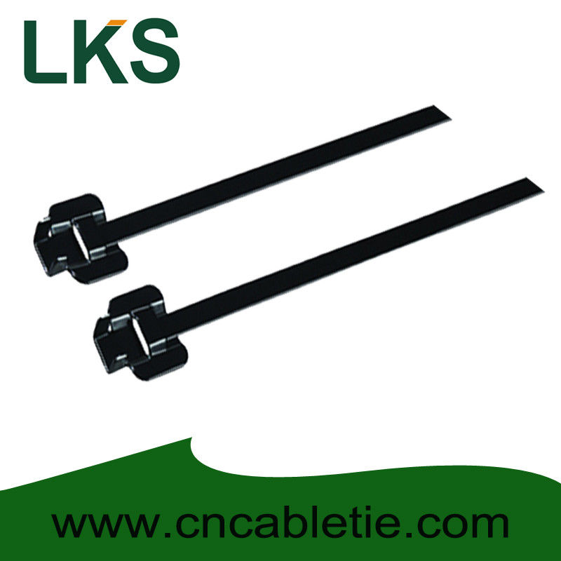 LKS-305M PPA Coated Releasable Stainless Steel Cable Ties