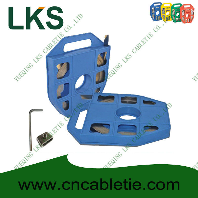 LKS-B1 Series Stainless Strapping Band with Screw type Buckle and LSA Style Banding tool